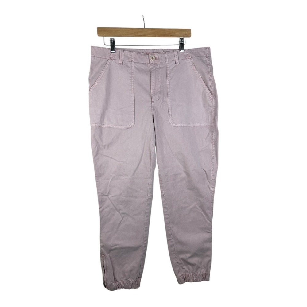 Banana Republic Cropped Pants size 14 Pink